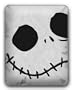 Nightmare Before Christmas Jack Face Rectangle Pillow