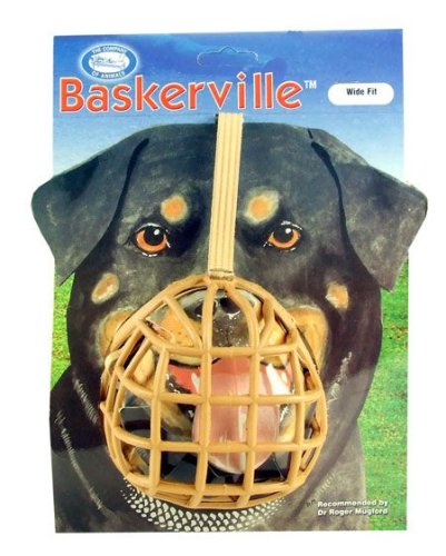 Baskerville Dog Muzzle Size 13 Wide Fit (Rottweiler)