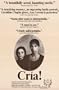 Cria Poster Movie 11x17 Geraldine Chaplin Ana Torrent Conchita Perez Maite Sanchez