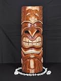 CARVED TIKI MASK 20 - LOVE TIKI MASK - ISLAND STYLE