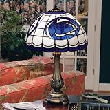 Penn State Nittany Lions Desk Lamp - Tiffany Style NCAA College Athletics Fan Shop Sports Team Merchandise