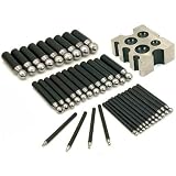 37 Dapping Punches Doming Block Jewelers Bench Tools