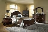 Broyhill Ferron Court Panel Bedroom Set in Dark Brunette SALE