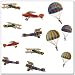 Baby : 8 Planes and 4 Parachutes Boys Wall Transfer Stickers