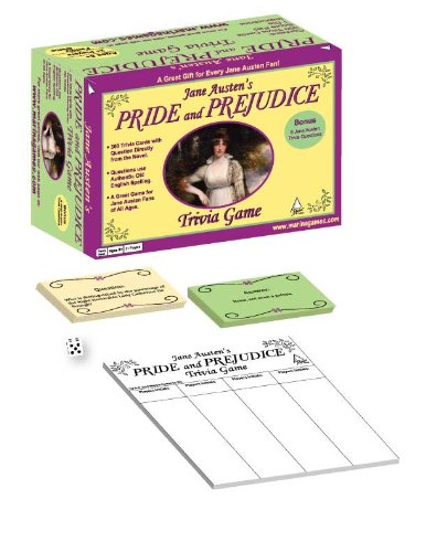 Jane Austen's Pride and Prejudice Trivia Game On Sale
