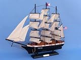 Flying Cloud 20 Tall Model Ship - Already Built Not a Kit - Wooden Tall Sailing Ship Replica Scale Ship Model Boat Home Nautical Beach Wall Décor or Gift - Sold Fully Assembled
