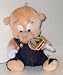 Search : Looney Tunes; 9" Porky Pig Plush Stuffed Toy