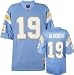 Lance Alworth Blue Reebok NFL Powder Premier 1965 Throwback San Diego Chargers Jersey - X-Large