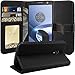 Moto Z Force Case, TAURI [Stand Feature] Wallet Leather Protective Case [Card Pockets] Flip Cover For Motorola Moto Z Force Droid - Black