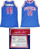 Isiah Thomas Autographed Jersey | Details: Detroit Pistons, Authentic