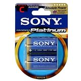 Sony AM2PT-B2A Stamina™ Platinum Alkaline C 1.5V Battery 2pk