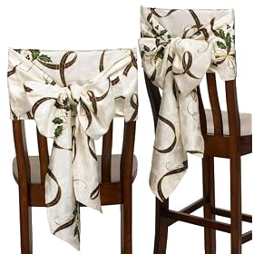 Lenox Holiday Nouveau Chair Bow, Set of 2 by Lenox