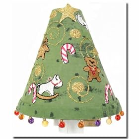 Christmas Tree Fabric Night Light