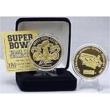 24kt Gold Super Bowl XXXVI flip coin