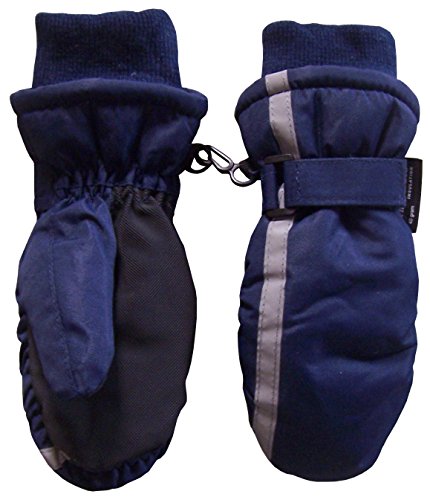 N'Ice Caps Kids Thinsulate and Waterproof Reflector Ski Mittens