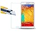 Galaxy Note 3 Screen Protector, Danyee® LIFETIME WARRANTY 0.33mm 2.5d Tempered Glass Crystal Clear | Slim | Anti Finger Print | Scratch Proof Screen Protector for Samsung Galaxy Note 3 N9000 N9005 N9006