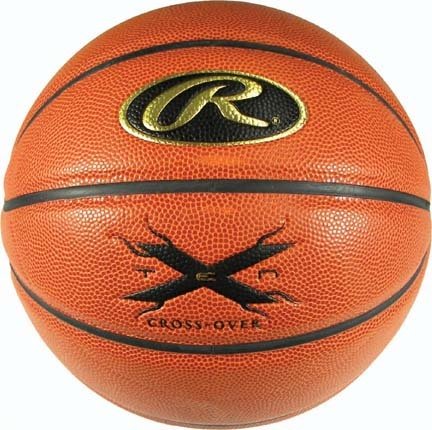 Synthetic Leather Men's Basketball from Rawlings (RLWNCAA) (Set of 2)