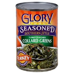 Glory Foods, Greens Collard Smoked Trky, 14.5-Ounce (12 Pack) by Glory Foods