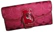 Women's Coach Soho Signature Buckle Slim Envelope Wallet Crimson