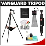 Vanguard Alta Pro 263AT Aluminum Alloy Tripod with Multiple Angle Central Column, GH-100 Grip Head and Case plus Accessory Kit