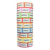 Roll Tickets, Admission Mixed Colour (10 Pack)