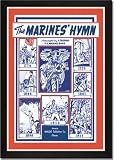 Framed Art Poster 20x30, The Marines' Hymn #1