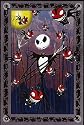 Nightmare Before Christmas Movie (Jack, Tarot) Poster Print - 24" X 36"