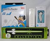 Kit for Nintendo WII ( 15 in 1 Sports Pack, Lego Star Wars Sword, Wireless  ....