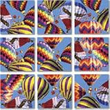 b. dazzle, inc. Hot Air Balloons Scramble Squares Puzzle