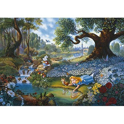 Childrens Toyshop  Toys : Jumbo Puzzle - Tom Du Bois Collection - Alice in Wonderland (1000 pieces)