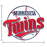 Minnesota Twins Logo Emrbroidered Iron on Patches From Thailand