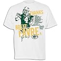 Brett Favre Record Breaking Retirement Thank You T-shirt