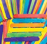 200 Rainbow Kids Craft Wooden Stick