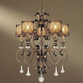 Minka 4755-206 5 Lights Chandelier, Aston Court Bronze by Minka