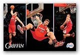 (22x34) Los Angeles Clippers Blake Griffin Dunk Sports Poster Print