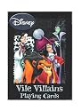 Disney Vile Villains Single Deck Playing Cards by Bicycle