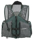 Stearns Comfort Series Collared Angler Vest (Forest, Large)