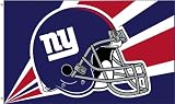 NFL New York Giants 3-by-5 Foot Helmet Flag