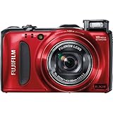 Fujifilm FinePix F550EXR 16 MP CMOS Sensor Digital Camera with 15x Optical Zoom (Red)