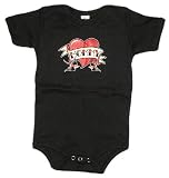 Mommy Heart Tattoo - Silly Baby Bodysuit, 6 - 12 Months