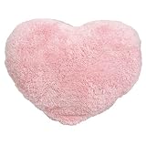 乙女系『SMALLハートクッション』手触りふわふわっ♪【ライトピンク（右中央）】の画像