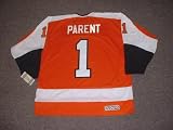BERNIE PARENT Philadelphia Flyers 1974 CCM Vintage Throwback Away NHL Hockey Jersey