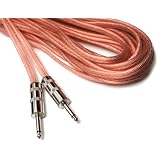 HOSA SPEAKER CABLE, CLEAR INSULATION, 12AWG x2, 50 ft. Uses Jumbo-shell 1/4" Plugs.