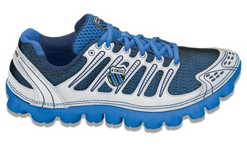 K-Swiss Men's Vertical Tubes Cali-Mari Low Running Shoe,Blue/Navy/Silver,8.5 M US On Sale