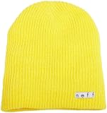 Neff Mens Daily Beanie Hat, Yellow, One Size