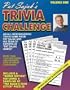 Pat Sajak's Trivia Challenge: A Fun Collection of Trivia Games and Puzzles from Pat Sajak
