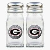 Review Bergamot  / Georgia Bulldogs Basketball Shaped Logo Salt and Pepper Shaker Set