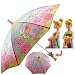 Apparel : Disney Tinkerbell Pink Umbrella with 3D Handle