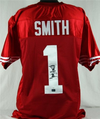 Ohio State Troy Smith Authentic Autographed/Hand Signed Jersey JSA #g08224