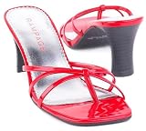 Rampage Seventh Avenue 8 Red thongs
